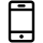 tela plana celular esboco png icon image